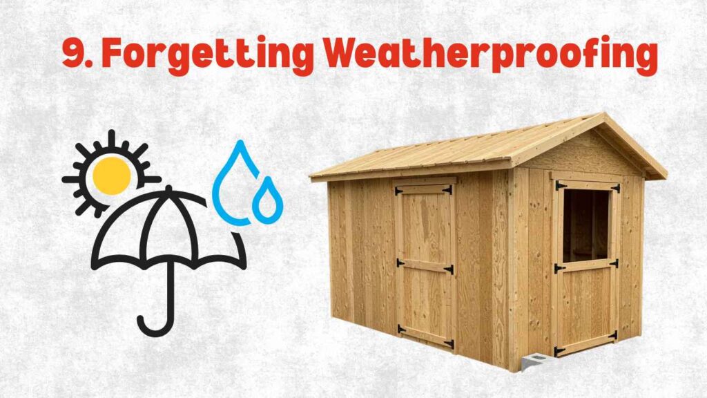 Shed Building Mistakes