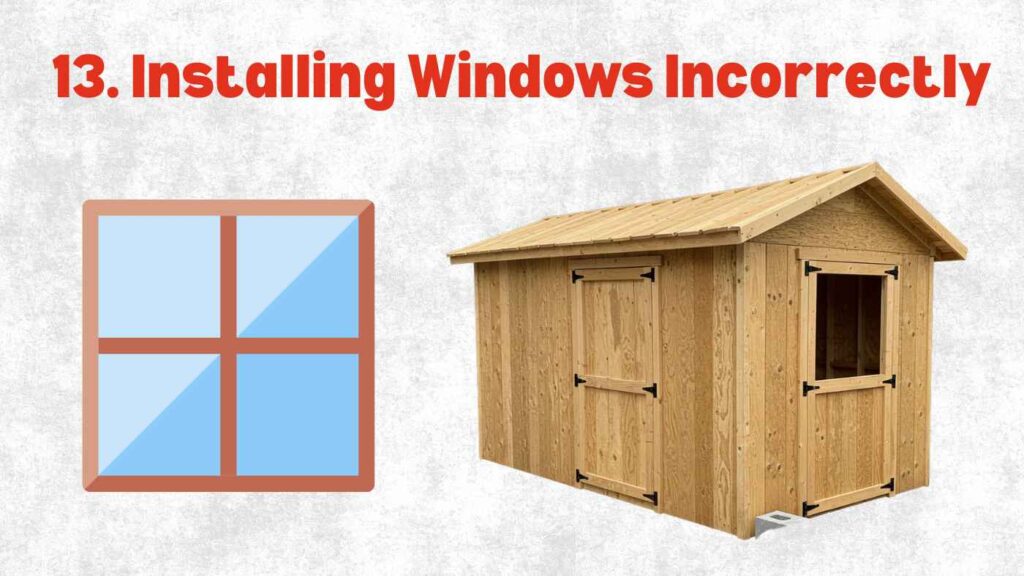 Shed Building Mistakes