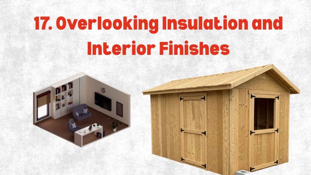 Shed Building Mistakes