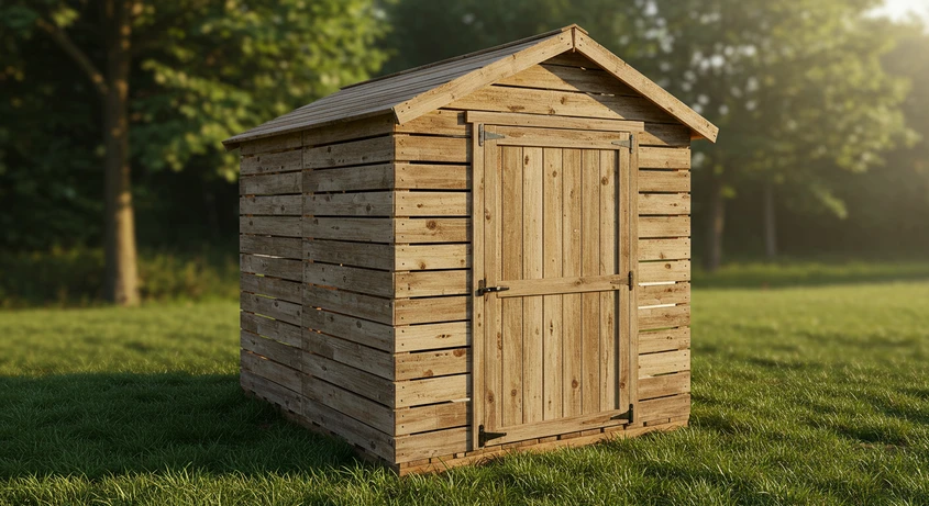pallet shed