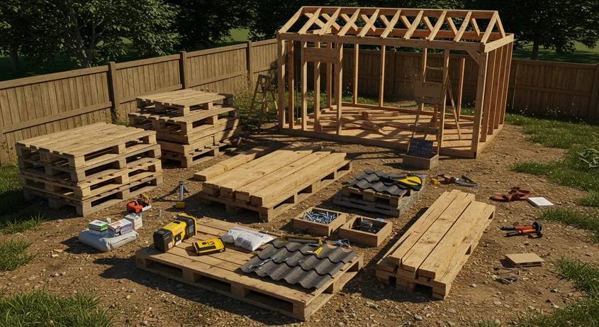 pallet shed